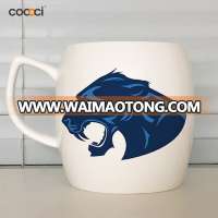 2017 NEW DESIGN colorful ceramic mug with decal